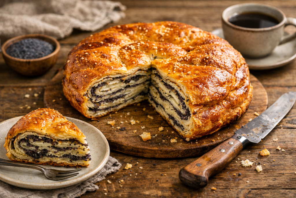 Kaimiškas šimtalapis: kaip namuose išsikepti sluoksniuotą desertą, kurio nepamiršta svečiai