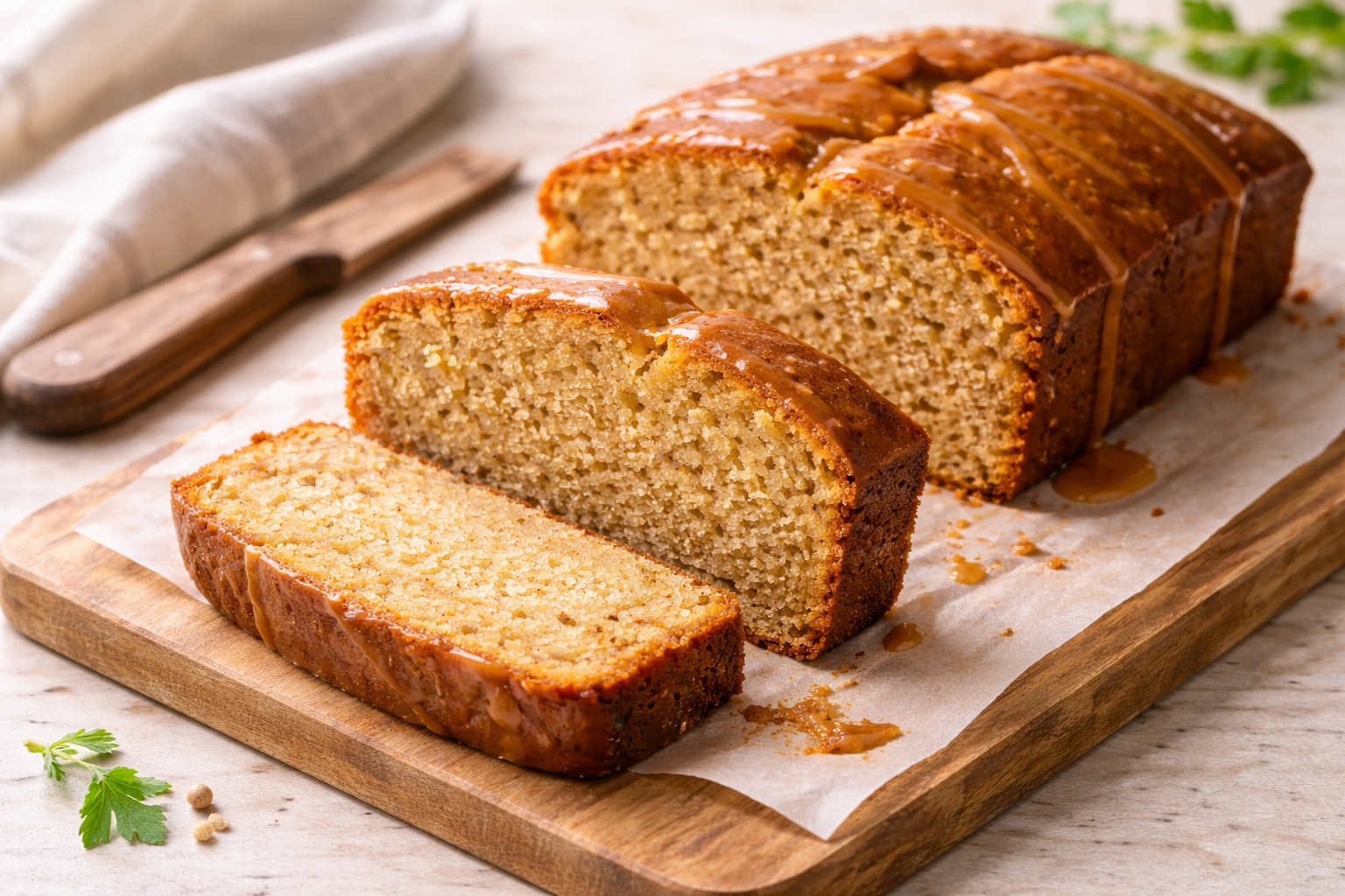 Karamelinis pyragas be sviesto: skonis kaip iš kepyklėlės