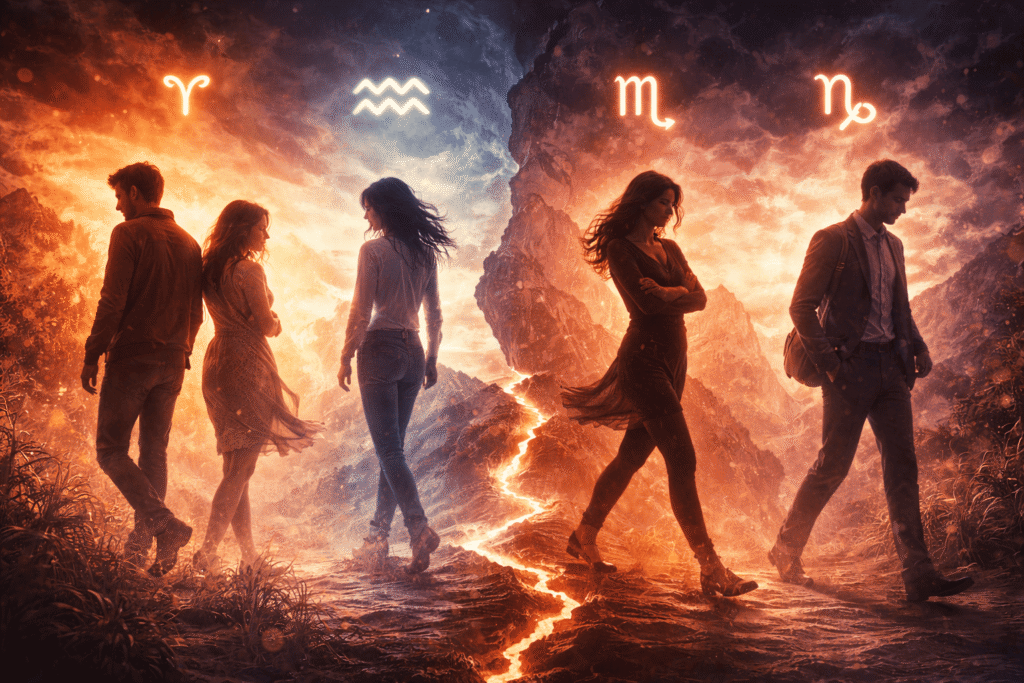 Konfliktų horoskopas: su kuriais zodiako ženklais dažniausiai nesueina keliai