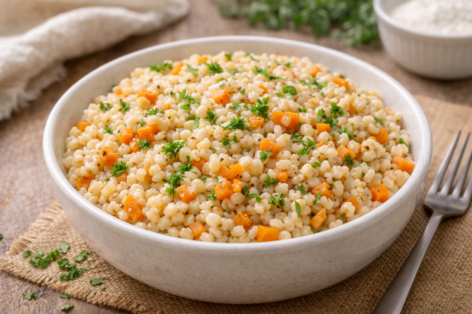 Perlinių miežių košė jaunystei ir ramiam miegui: paprasta, soti ir naudinga