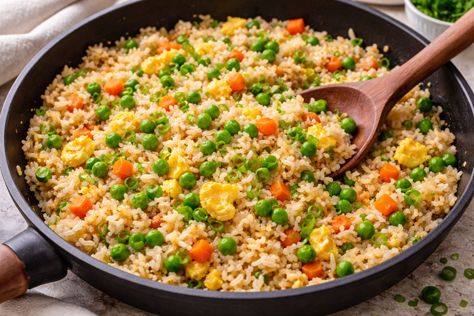 Liko ryžių? Per 10 minučių paruošite sočius pietus