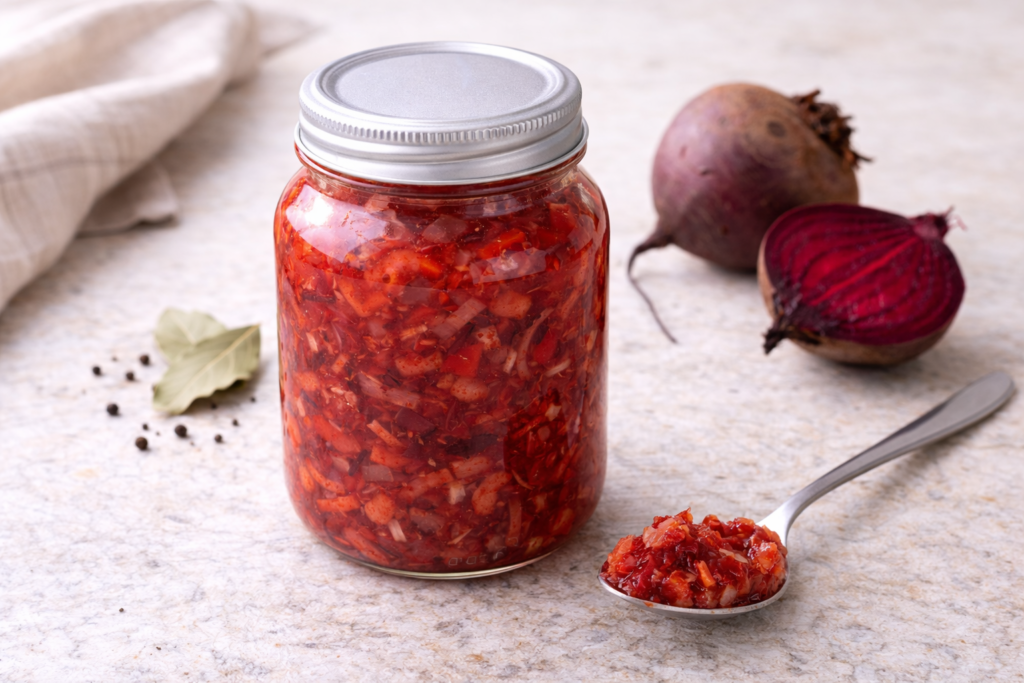 Barščių užpilas: greitų ir sočių pietų sprendimas