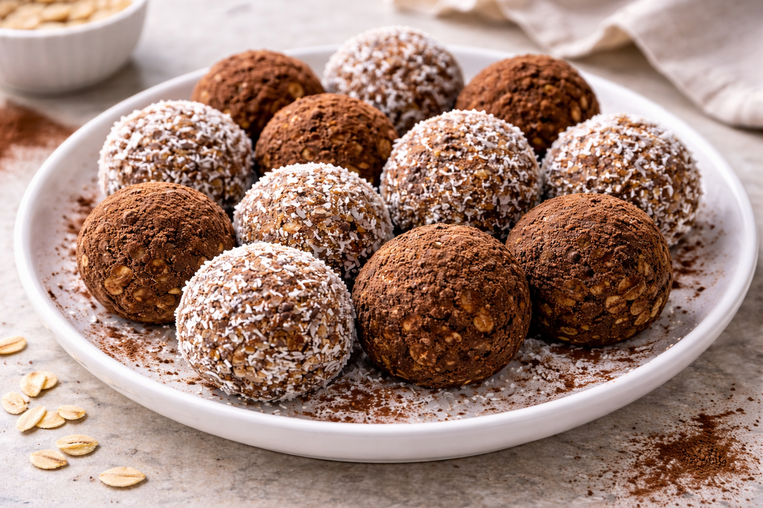 Avižiniai rutuliukai: greitas saldumynas, kai norisi kažko saldaus čia ir dabar