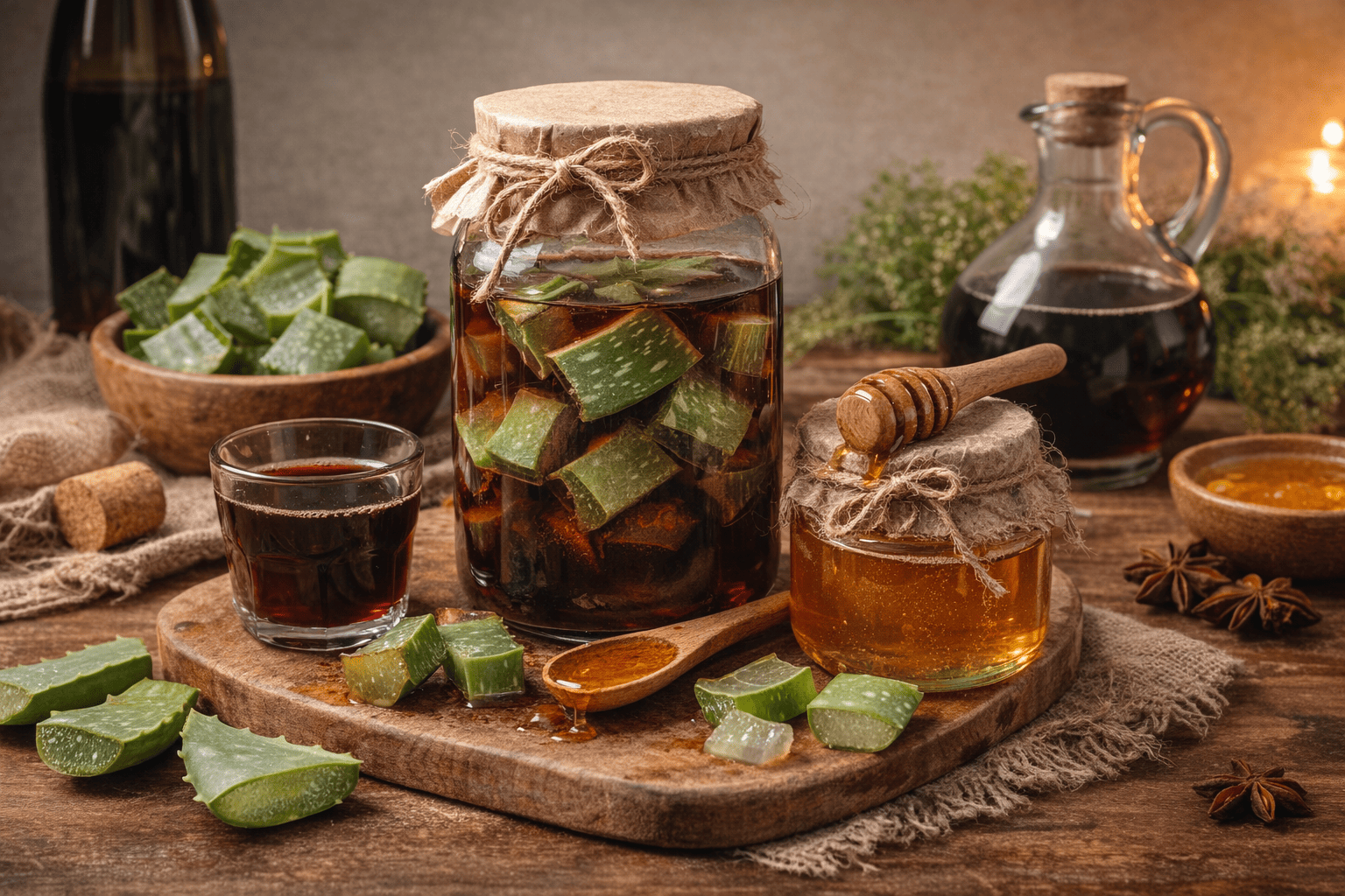 Alavijo tinktūra su medumi ir vynu – senas receptas, grįžtantis į madą