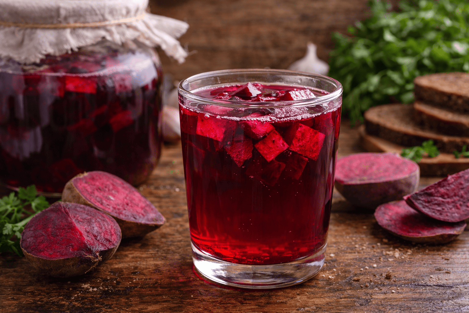 Burokėlių gira svorio metimui – lengvas fermentuotas gėrimas kasdienai