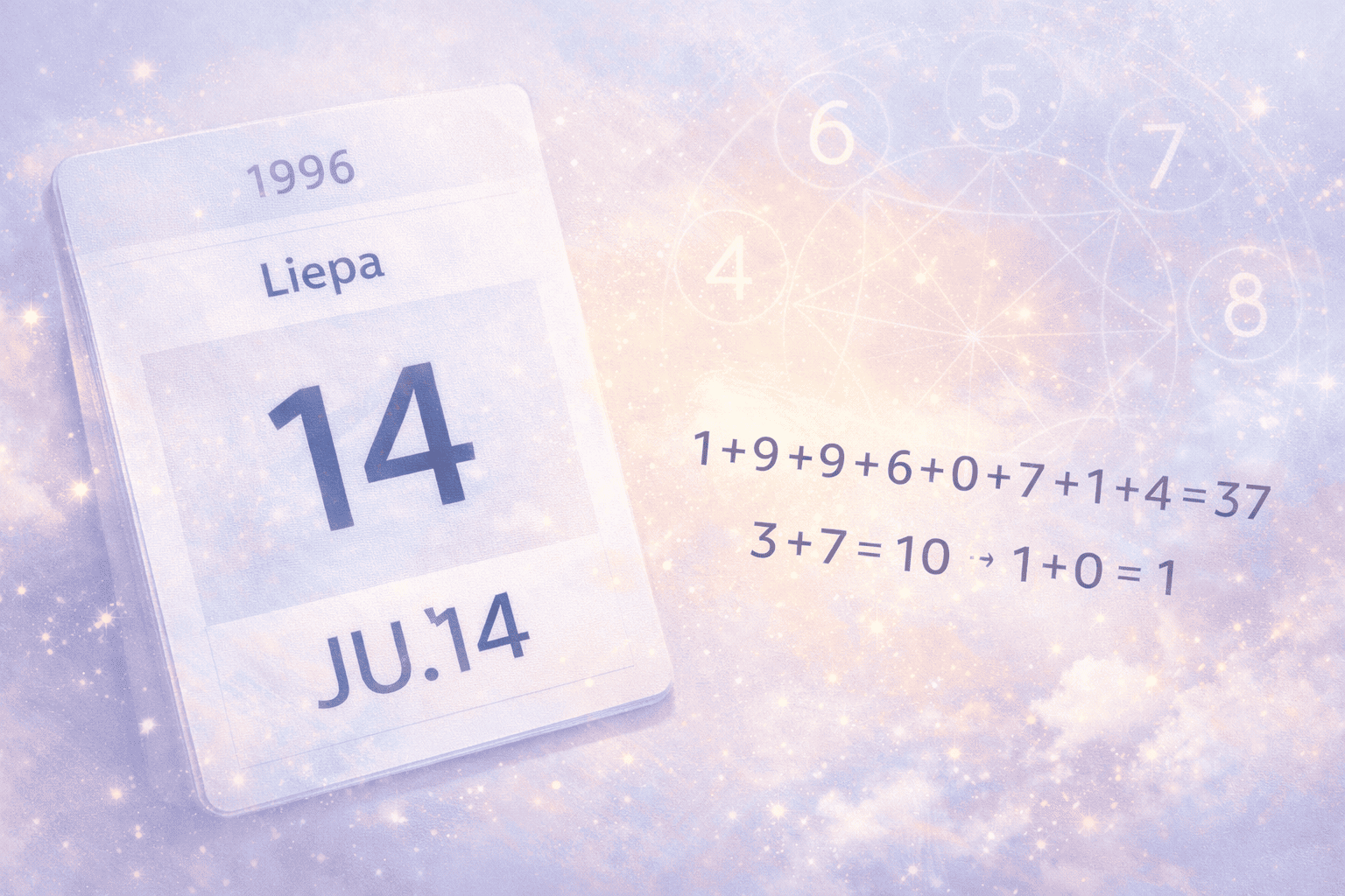 Likimas pagal skaičius: kaip be painiavos apskaičiuoti pagal gimimo datą