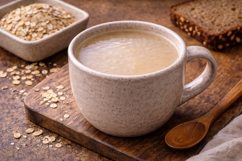 Raugintų avižų kisielius: senas receptas, kuris stebina nauda žarnynui