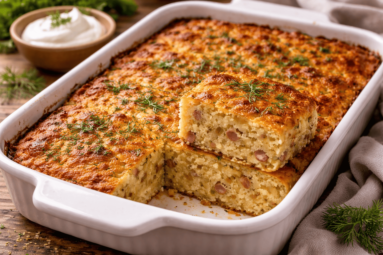 Močiutės kugelis su netikėta detale – skonis pranoksta lūkesčius