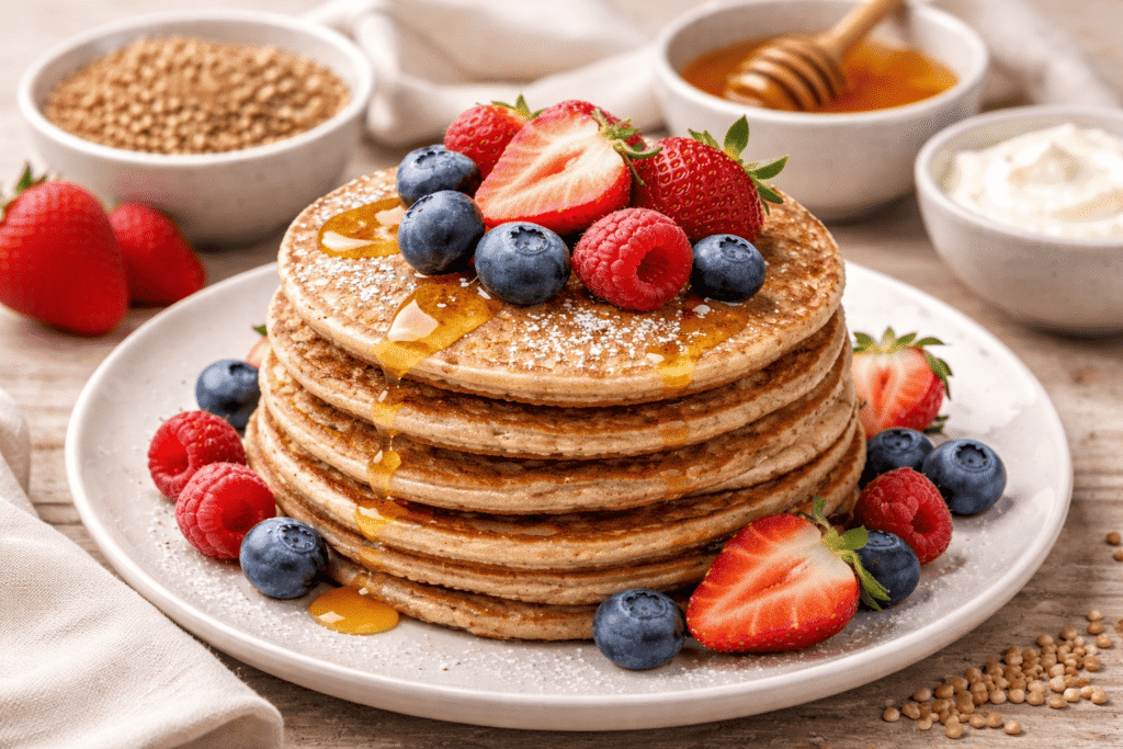 Pamirškite kvietinius – šie grikių blynai nustebins net skeptikus