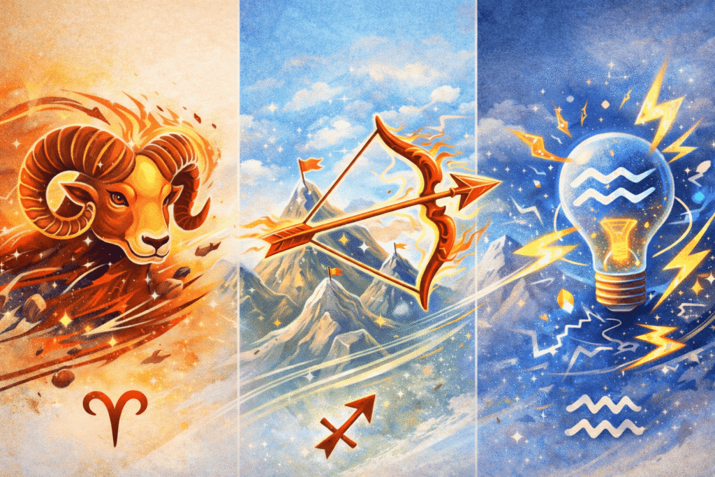 Trys ženklai, kuriems nuolat reikia iššūkių – kitaip jiems nuobodu