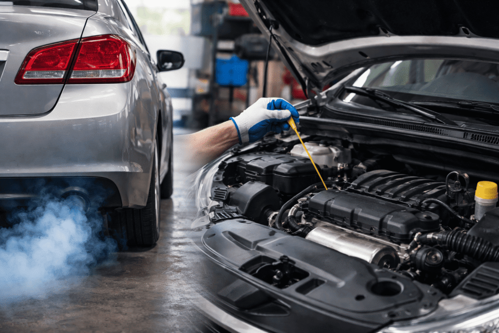 Kodėl variklis degina tepalus ir kada tai jau rimtas gedimas?