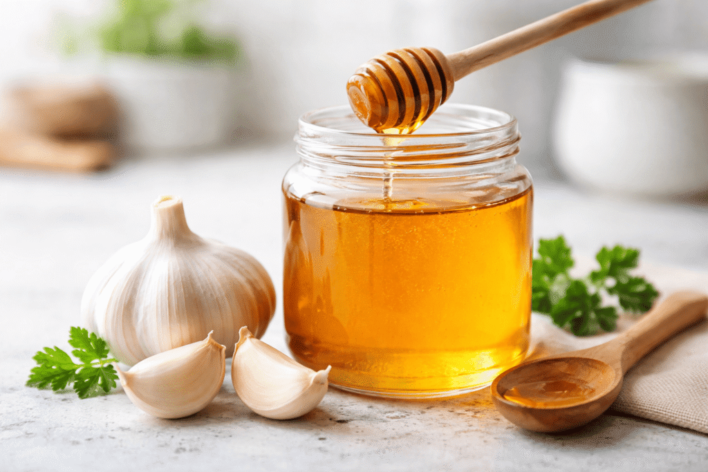 Česnako ir medaus derinys – kas nutinka organizmui jau po savaitės?