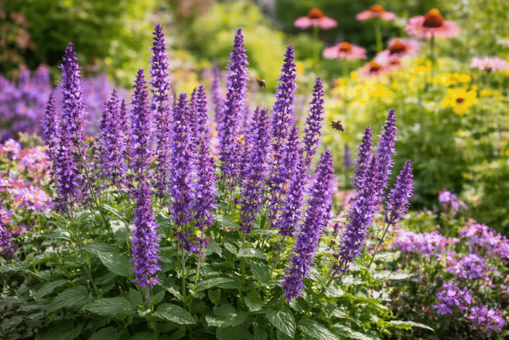 Kodėl šalavijas vertas vietos gėlyne: praktinė nauda, kurią pajusite greitai