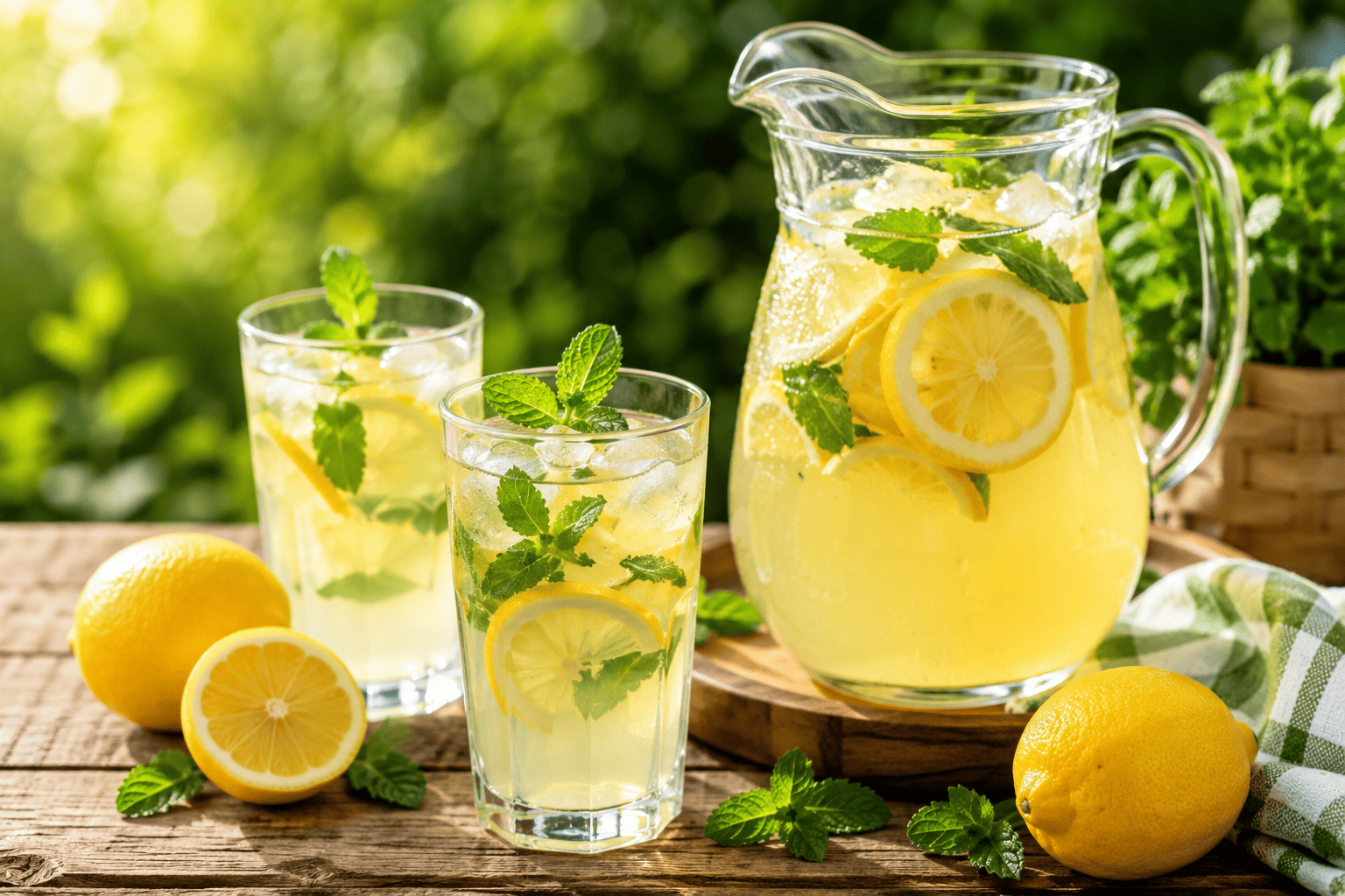 Naminis limonadas, kurį pasidarysi taip greitai, kad į parduotuvę nebesinorės